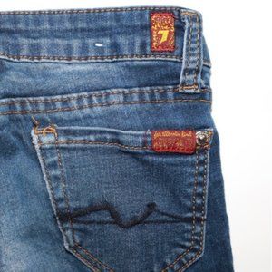 7 For All Mankind Girls Skinny Denim Jeans